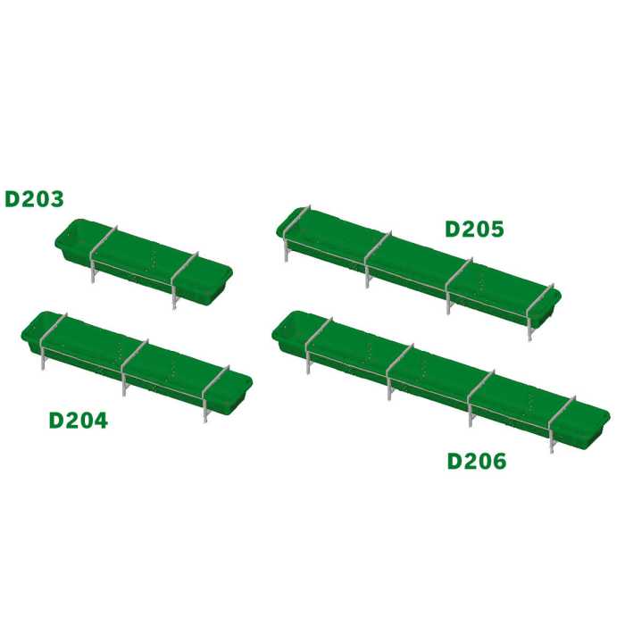 AUGE MODULAIRE PE COMPLÈTE DE 5 M