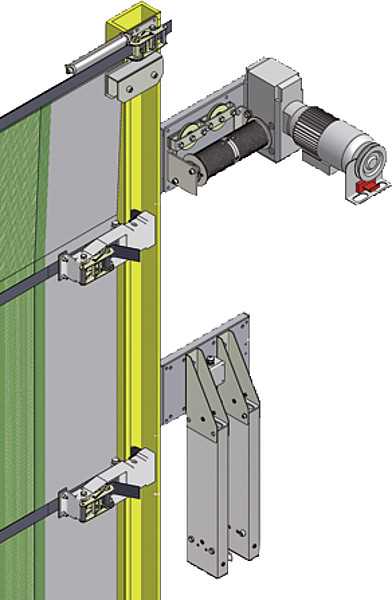 Moteur électrique 400 Volts pour Maxidoor