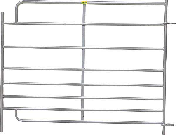 Claie Steckfix XL avec porte, 1,83 m 8 tubes, hauteur 1,10 m