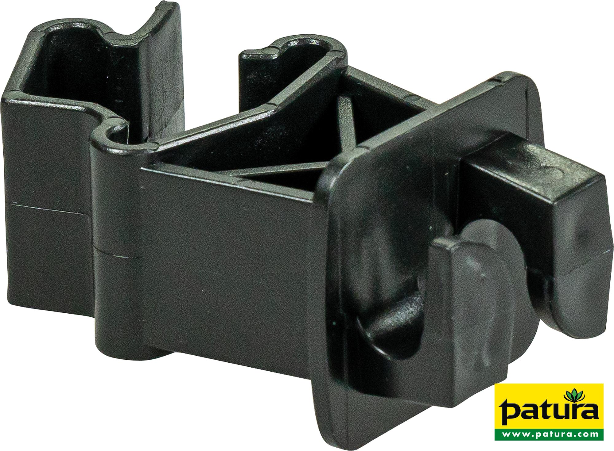 Photo de Isolateur standard noir pour piquet T (les 500)