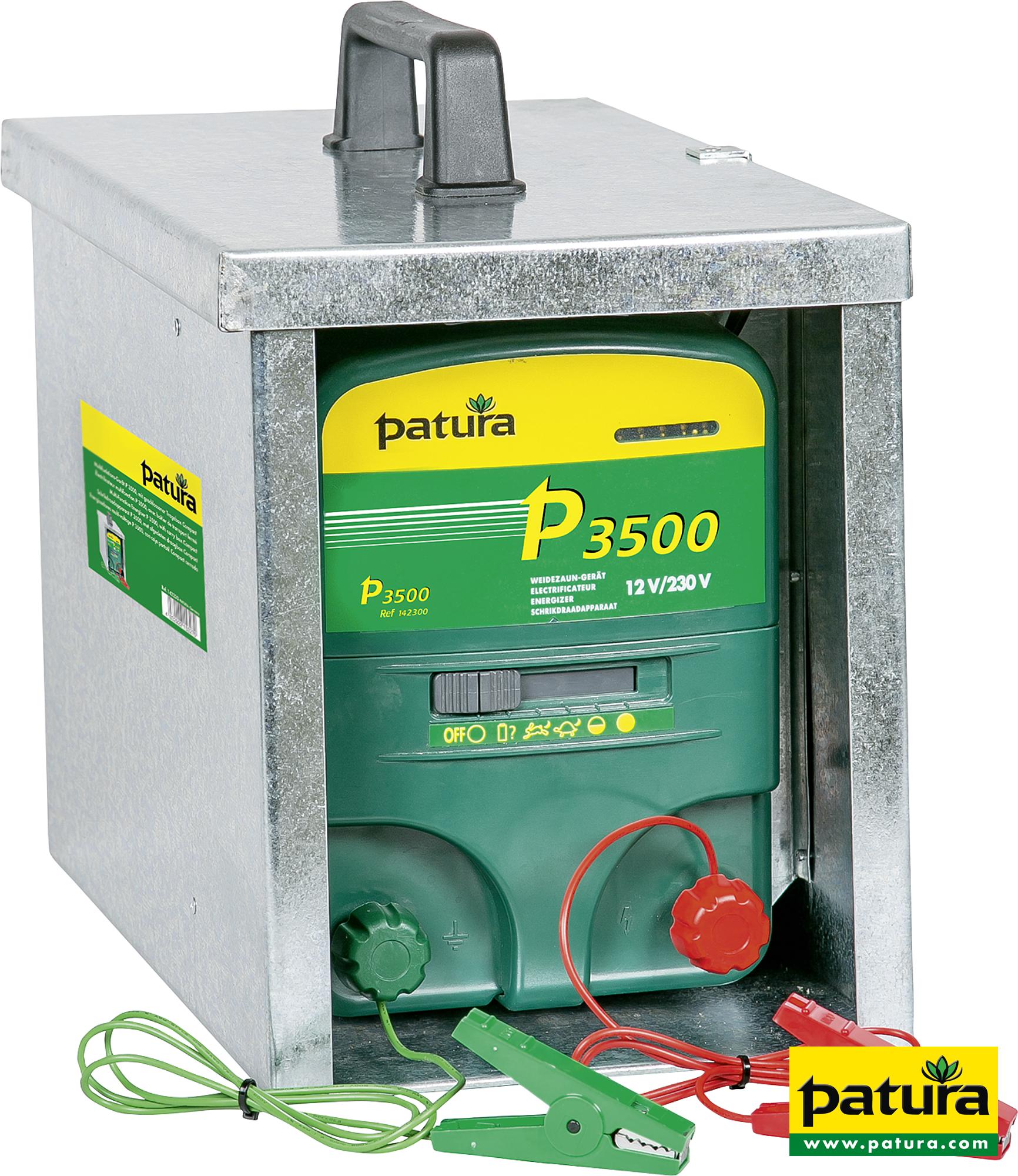 Photo de P3500, Electrificateur multifonctions 230V/12V avec boîtier transport Compact